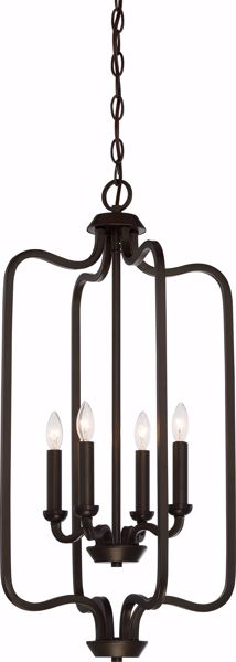 Picture of NUVO Lighting 60/5900 Willow - 4 Light Caged Pendant