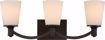 Picture of NUVO Lighting 60/5923 Laguna - 3 Light Vanity with White Glass