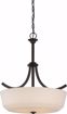 Picture of NUVO Lighting 60/5927 Laguna - 4 Light Pendant with White Glass