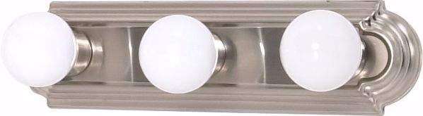 Picture of NUVO Lighting 60/6072 3 Light - 18" - Vanity - Racetrack Style; Color retail packaging