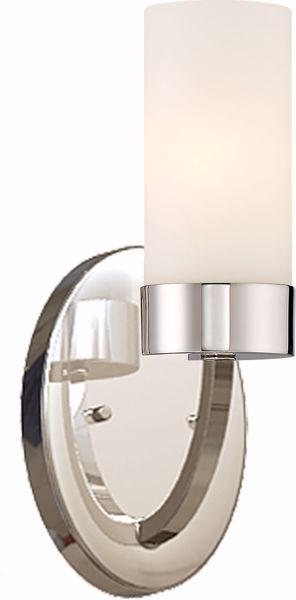 Picture of NUVO Lighting 60/6221 Denver 1 Light Vanity Fixture - Polished Nickel Finish