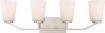 Picture of NUVO Lighting 60/6244 Nome 4 Light Vanity Fixture - Brushed Nickel Finish