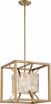 Picture of NUVO Lighting 60/6271 Stanza - 1 Light Med Pendant Fixture - Antique Gold Finish