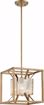 Picture of NUVO Lighting 60/6273 Stanza - 1 Light Small Pendant Fixture - Antique Gold Finish