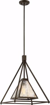 Picture of NUVO Lighting 60/6281 Mystic - 1 Light Large Pendant Fixture - Forest Bronze Finish