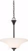 Picture of NUVO Lighting 60/6307 Fawn 2 Light Pendant Fixture - Mahogany Bronze Finish