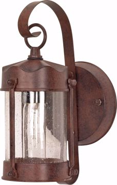 Picture of NUVO Lighting 60/634 1 Light - 11" - Wall Lantern - Piper Lantern with Clear Seed Glass