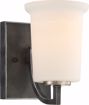 Picture of NUVO Lighting 60/6371 Chester - 1 Light Vanity Fixture - Iron Black Finish