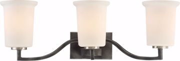 Picture of NUVO Lighting 60/6373 Chester - 3 Light Vanity Fixture - Iron Black Finish