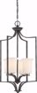 Picture of NUVO Lighting 60/6376 Chester - 4 Light Foyer Fixture - Iron Black Finish