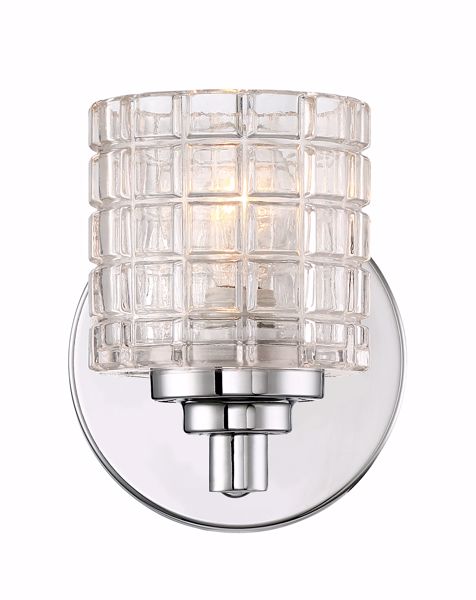 Picture of NUVO Lighting 60/6441 Votive - 1 Light Vanity With Clear Glass