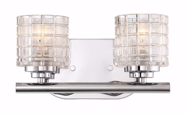 Picture of NUVO Lighting 60/6442 Votive - 2 Light Vanity With Clear Glass