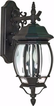 Picture of NUVO Lighting 60/893 Central Park - 3 Light - 22" - Wall Lantern - with Clear Beveled Glass