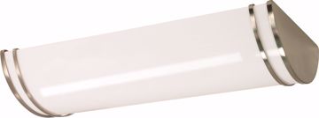 Picture of NUVO Lighting 60/905R Glamour - 3 Light - 25" - Ceiling - Fluorescent - (3) F17T8