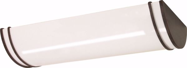 Picture of NUVO Lighting 60/913R Glamour - 3 Light - 25" - Ceiling - Fluorescent - (3) F17T8