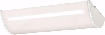 Picture of NUVO Lighting 60/921R Crispo - 3 Light - 25" - Ceiling - Fluorescent - (3) F17T8