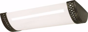 Picture of NUVO Lighting 60/929R Rustica - 3 Light - 25" - Ceiling - Fluorescent - (3) F17T8