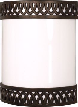 Picture of NUVO Lighting 60/931 Rustica - 1 Light CFL - 9" - Wall Fixture - (1) 18W GU24 / Lamps Included