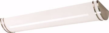 Picture of NUVO Lighting 62/1040 Glamour LED 50" Linear Flush Mount Fixture - Brushed Nickel Finish - Lamps Included