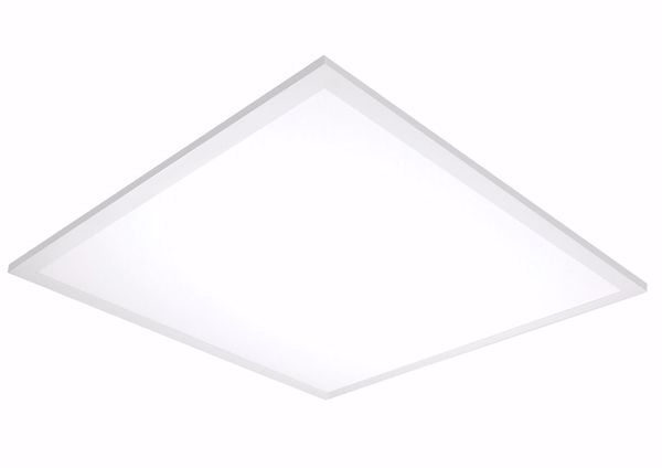 Picture of NUVO Lighting 62/1053 45 watt; 24" x 24" Surface Mount LED Fixture; 3000K; 90 CRI; Low Profile; White Finish; 120/277 volts