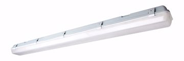 Picture of NUVO Lighting 62/1061 LED Vapor Proof Surface Mount; 29 Watt; 4000K; White/Gray Finish; 100-277V