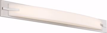 Picture of NUVO Lighting 62/1083 Bow LED 39" Vanity Fixture - Brushed Nickel Finish