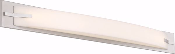 Picture of NUVO Lighting 62/1083 Bow LED 39" Vanity Fixture - Brushed Nickel Finish