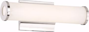 Picture of NUVO Lighting 62/1131 Saber LED 12" Vanity Fixture - Polished Nickel Finish