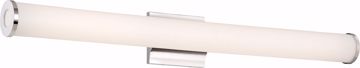Picture of NUVO Lighting 62/1133 Saber LED 37" Vanity Fixture - Polished Nickel Finish