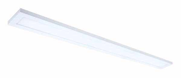 Picture of NUVO Lighting 62/1157 40 watt; 5" x 48" Surface Mount LED Fixture; 5000K; 80 CRI; Low Profile; White Finish; 120/277 volts