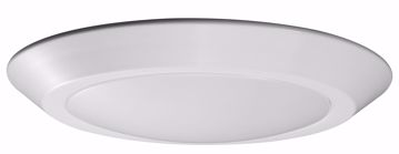 Picture of NUVO Lighting 62/1168 10" LED Flush Mount Fixture; Disk Light; White Finish; 4000K