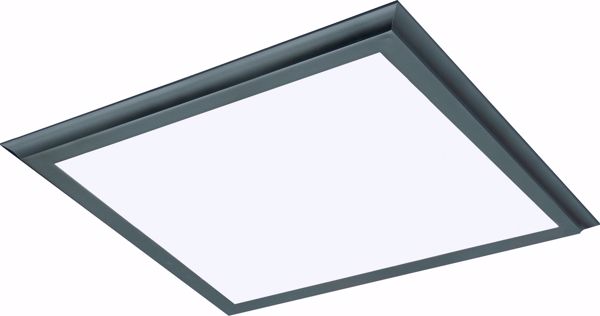 Picture of NUVO Lighting 62/1183 45 watt; 25" x 25" Surface Mount LED Fixture; 3000K; Bronze Finish; 120/277 volts