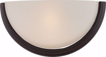 Picture of NUVO Lighting 62/411 Dylan - 1 Light Wall Sconce with Etched Opal Glass - LED Omni Included