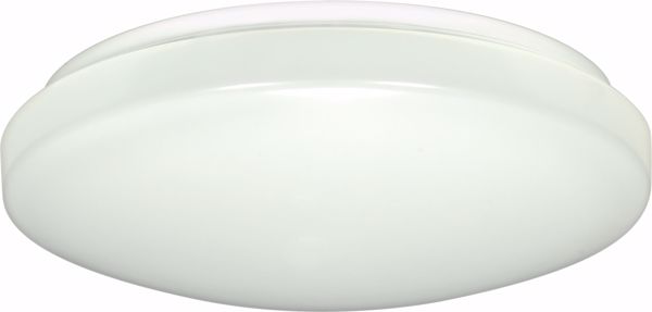 Picture of NUVO Lighting 62/546 11" Flush Mounted LED Light Fixture with Occupancy Sensor - White Finish