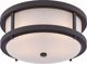 Picture of NUVO Lighting 62/653 Willis - LED Outdoor Flush Fixture with Antique White Glass