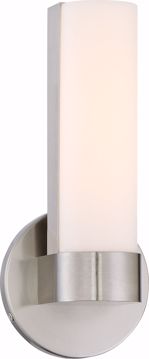Picture of NUVO Lighting 62/731 Bond - Single 9-1/2" LED Vanity with White Acrylic Lens