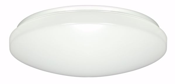 Picture of NUVO Lighting 62/745 11" Flush Mounted LED Light Fixture - White Finish; 120V