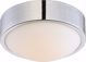 Picture of NUVO Lighting 62/771 Perk - 9" LED Flush with White Glass
