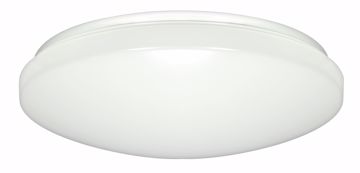 Picture of NUVO Lighting 62/796 14" Flush Mounted LED Light Fixture - White Finish; 120-277volts
