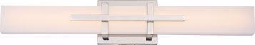 Picture of NUVO Lighting 62/872 Grill - Double LED Wall Sconce; Polished Nickel Finish
