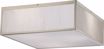 Picture of NUVO Lighting 62/892 Crate - 17" LED Flush Fixture with Gray Marbleized Acrylic Panels; Brushed Nickel Finish