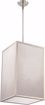 Picture of NUVO Lighting 62/894 Crate - LED Foyer Fixture with Gray Marbleized Acrylic Panels; Brushed Nickel Finish