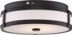 Picture of NUVO Lighting 62/976 LED Emergency Lighting; Flush Fixture; Aged Bronze Finish; Battery Backup Ready