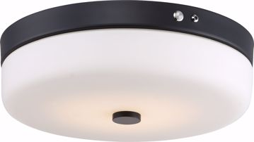 Picture of NUVO Lighting 62/982 LED Emergency Lighting; Flush Fixture; Aged Bronze Finish; Battery Backup Ready