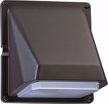 Picture of NUVO Lighting 65/050 LED Wall Pack; 11 Watt; Bronze Finish; 120-277V