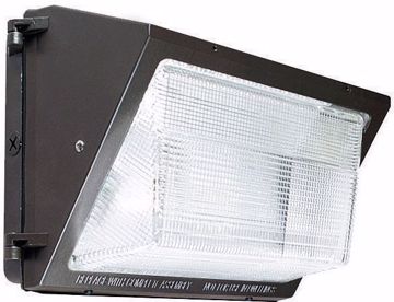 Picture of NUVO Lighting 65/057R1 LED Wall Pack; 49 Watt; Bronze Finish; 120-277V