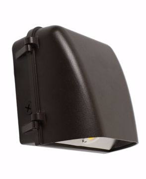 Picture of NUVO Lighting 65/131 LED Small Wall pack; 13 Watt; Bronze Finish