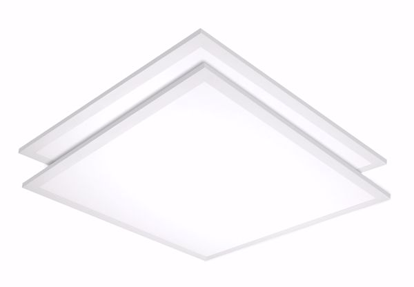 Picture of NUVO Lighting 65/321 LED Flat Panel Lay-in; 40 Watt; 2ft x 2ft; 3500K; 2-Pack