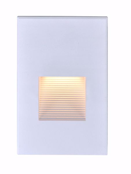 Picture of NUVO Lighting 65/406 LED Vertical Step Light; 3 Watt; White Finish; 277 Volts