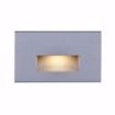 Picture of NUVO Lighting 65/411 LED Horizontal Step Light; 5 Watt; Gray Finish; 120 Volts